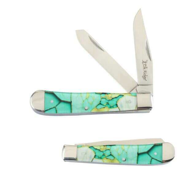 Elk Ridge - Folding Knife - Gentleman's Knife - Trapper - ER-42452-LG
