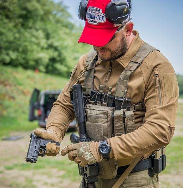 HELIKON Range Tactical Gloves - Black/Grey