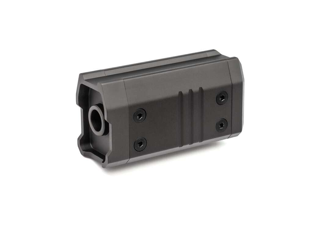 AA CNC Barrel Extension Silencer AAP01 / AAP-01C (70 mm) - Black