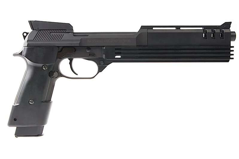 KSC M93R Auto-9 C Robocop GBB CO2 Pistol - Black