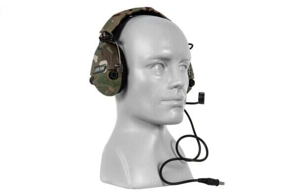 Z-TAC Tactical Headset SORDIN (Peltor Replica), TP120 Plug - MC