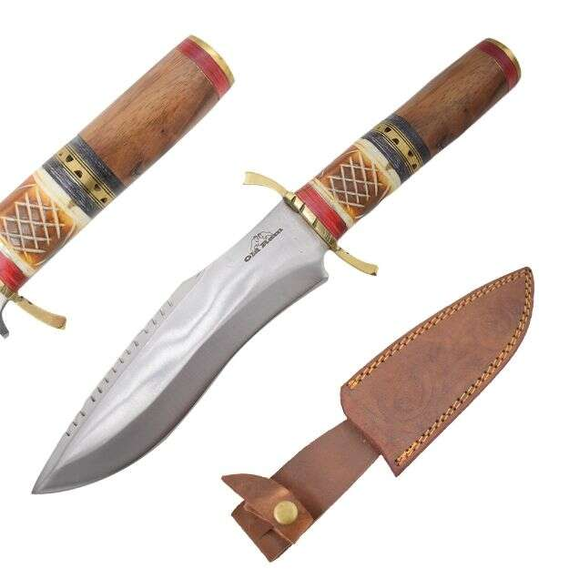 Old Ram - Fixed Blade Hunting Bowie Knife - OR-2212