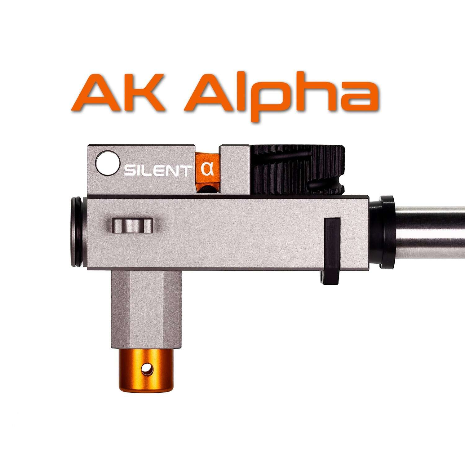 Silent Industries AEG / HPA AK ALPHA CNC Hop-up Chamber - Grey