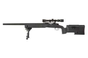 SA M40A3 (SA-S02 CORE(TM)) Sniper Rifle with Accessories - Black