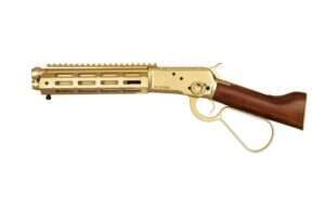 A a K Winchester M1873R GNB - Gold/Real Wood