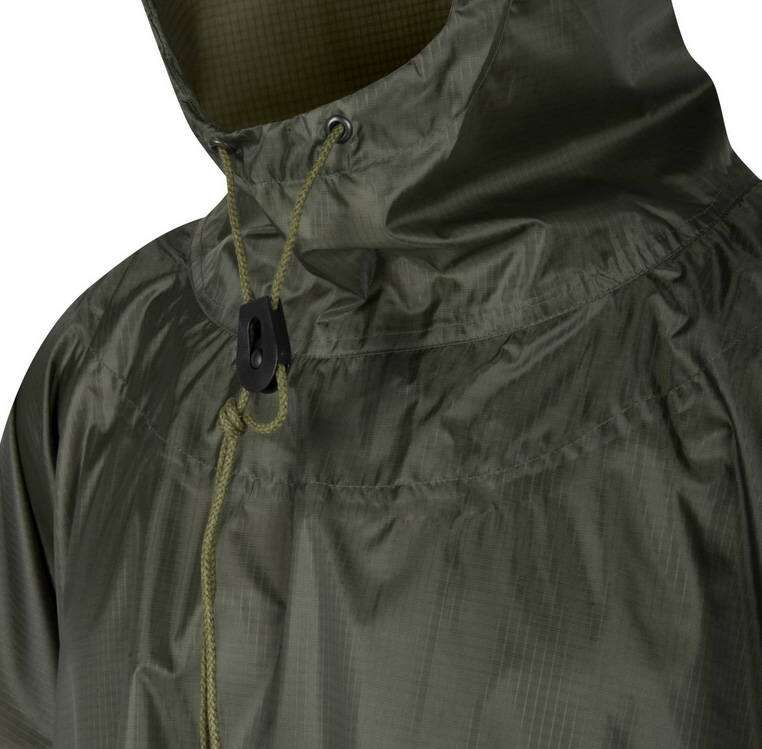 HELIKON Waterproof Poncho U.S. Model - Taiga Green