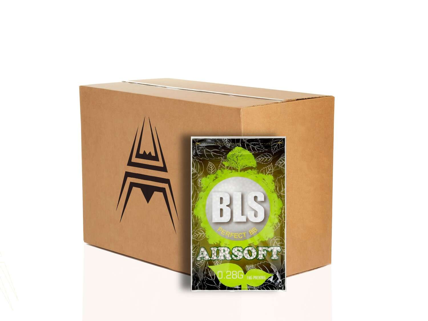 20x BLS BIO pellets 0,28g, 3500 BBs - White (box)