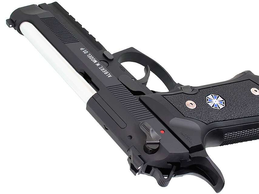 TM GBB gas pistol Biohazard Albert.W.Model 01P - Black