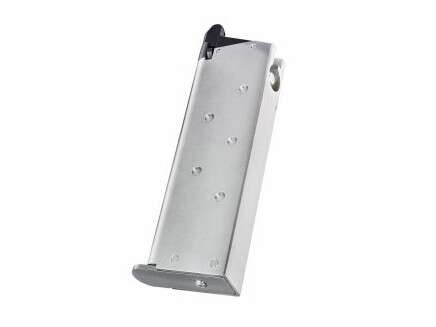 TM magazine for Marui V10 Ultra Compact GBB, 22 BBs - Silver