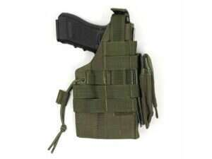 MOLLE pistol holster sided - OD