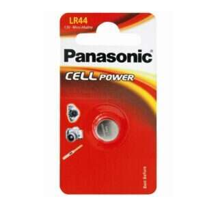 Panasonic LR44 Cell Power Micro Alkaline Battery, 1.5V - 1 Piece