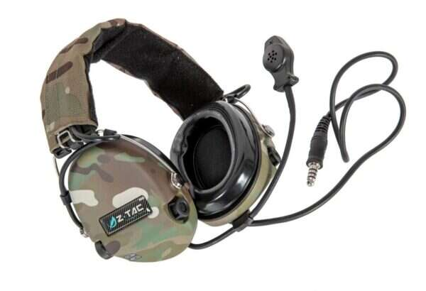 Z-TAC Tactical Headset SORDIN (Peltor Replica), TP120 Plug - MC