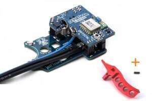 JeffTron LEVIATHAN V2 Optical (rear wired) plus CNC CURVED Trigger - Red