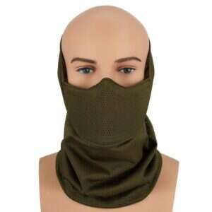 CYGNUS ARMORY Face Warrior Defender Neck Gaiter - Green
