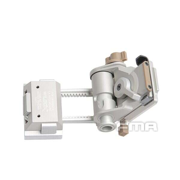FMA CNC L4G24 Helmet Mount for NVG PVS-15 / 18 - Silver