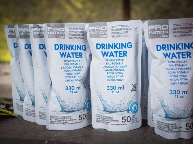 PRO-RATION EMERGENCY WATER BOX Pack (47x330 ml)