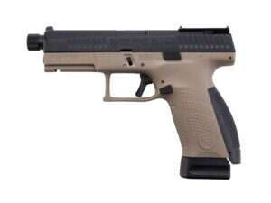 ASG CZ P-10C OR-OT CO2 Blowback, metal slide - Black/Tan