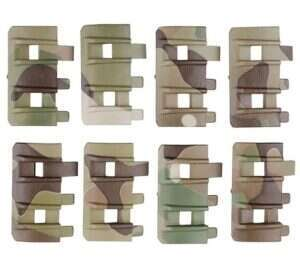 FMA FTM RIS Rail Segment Cover Set, 8 Pieces - MC