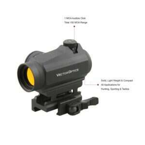 VO Maverick Gen2 1x22, QD RIS Rail Mount - Black