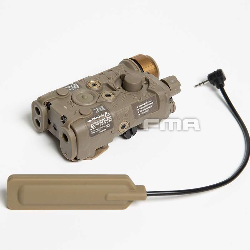 FMA LAB PEQ-NGAL Upgrade Version (Red/IR laser), Nylon - Tan