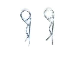 ASG STORM 360 Grenade Safety Pin, 2 Pcs - Silver