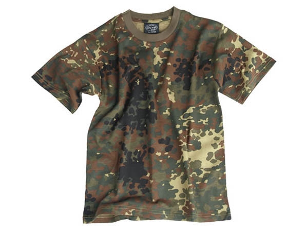 T-shirt children Flecktarn