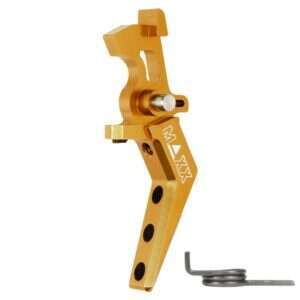 CNC Aluminum Advanced Speed Trigger (Style A) (Dark Earth) for M16 AEG Series