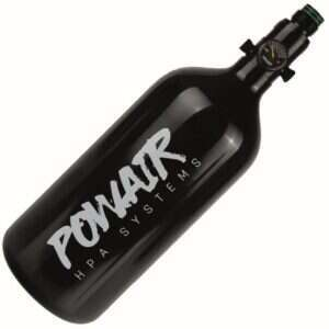 PowAir HPA Tank BASIC Series 48ci / 0.8 l - 3000 PSI - Black