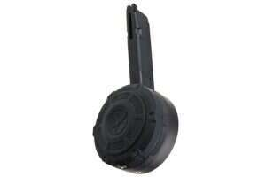 AA Drum Magazine for AAP-01 and G-series GBB, 350 BBs - Black