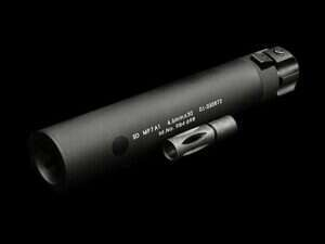 Angry Gun QD Silencer for VFC Umarex MP7 A1 with Tracer unit, 12- mm (CCW) - Black