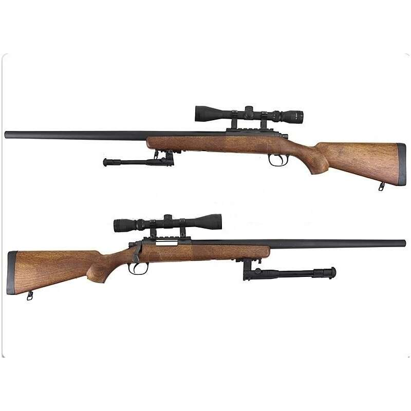 MB03D Sniper plus scope and bipod,