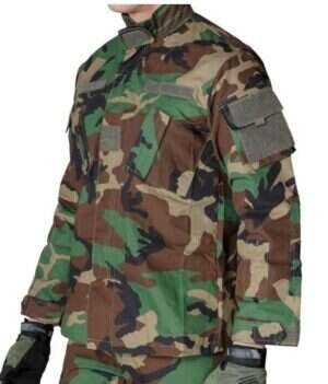 SATAC ACU Tactical Jacket - Woodland
