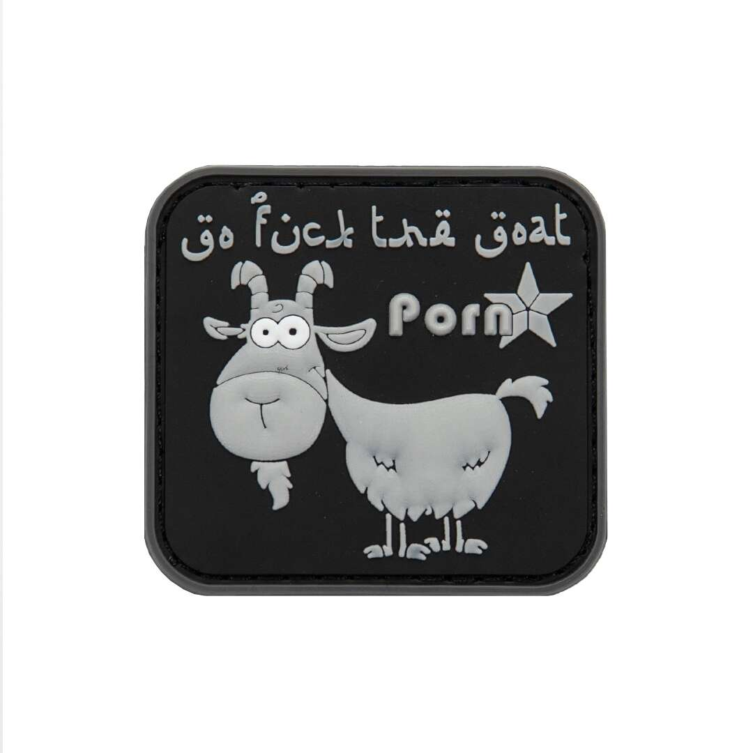 JTG F. THE GOAT Patch, swat / JTG 3D Rubber Patch