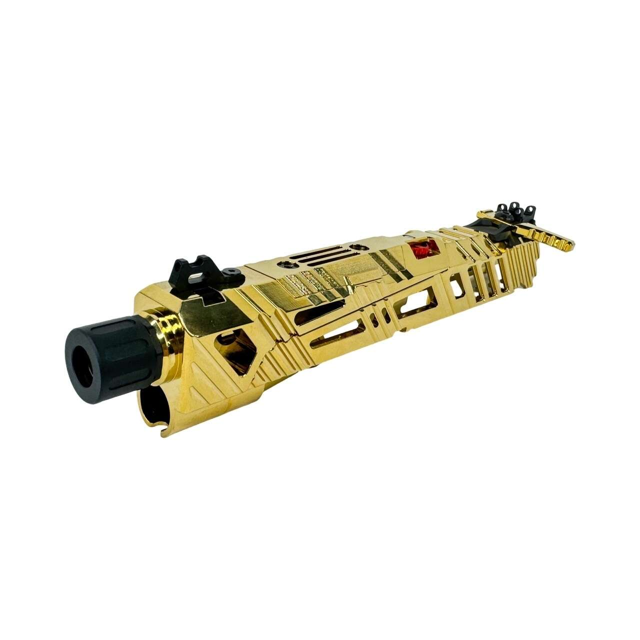 CTM CNC Aluminum Slide SUPERLINE Split Slide TM Hi-Capa 4.3 - Gold (Electroplated)