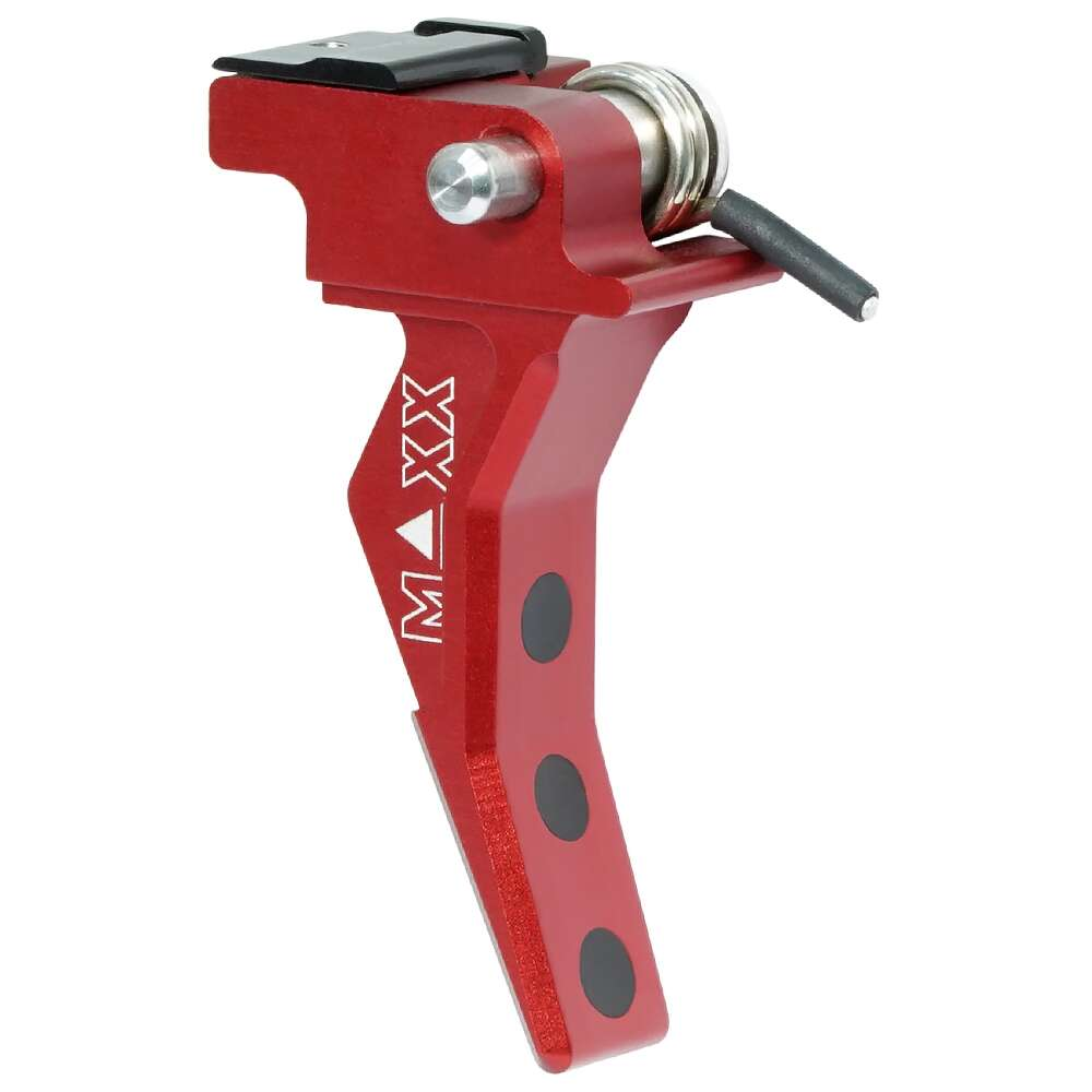 CNC Aluminum Advanced Speed Trigger (Style B) (Red) for EVO