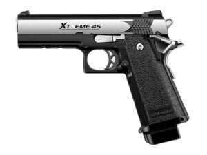TM GBB gas pistol Hi-Capa 4.3 Xtreme .45 Full-auto - Silver/Black
