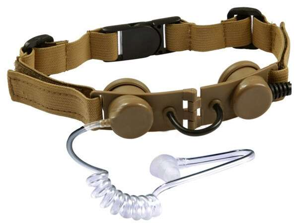Z Tactical Throat Mic ( Tan )