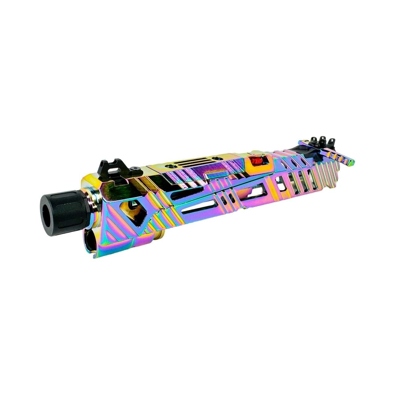 CTM CNC Aluminum Slide SUPERLINE Split Slide TM Hi-Capa 4.3 - Chameleon (Electroplated)