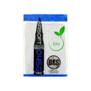 BLS BIO pellets 0,45g, 2200 BBs - White