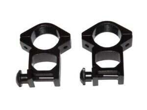 STRIKE Mounting Rings for 25mm Riflescope, High - Black
