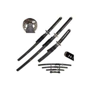 Snake Eye - 3 Piece Sword Set with Display Stand - SE-1943-SET