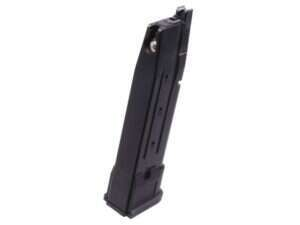 WE Extended Gas Magazine for WE F17 / F18 GBB, 25 BBs - Black