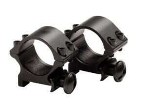 STRIKE Mounting Rings for 25mm Riflescope, Low - Black