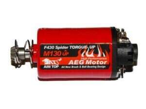 High Torque-up motor with short axle