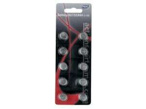 ASG Alkaline Battery AG13 / LR44, 1.5 V - 10 Pieces
