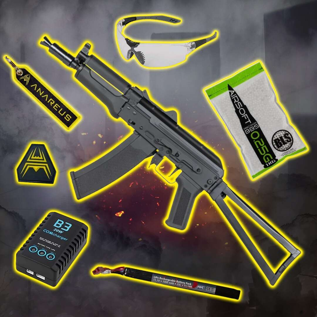STARTER PACK Set SA AKS-74UN (SA-J81 CORE(TM) HAL ETU Gen2) - Black