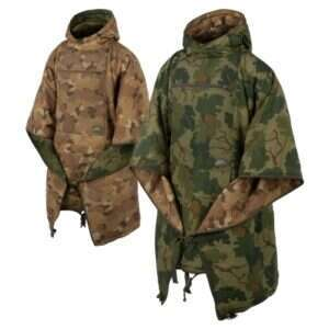 HELIKON Reversible Poncho SWAGMAN ROLL(R) - Mitchell Camo Leaf / Mitchell Camo Clouds