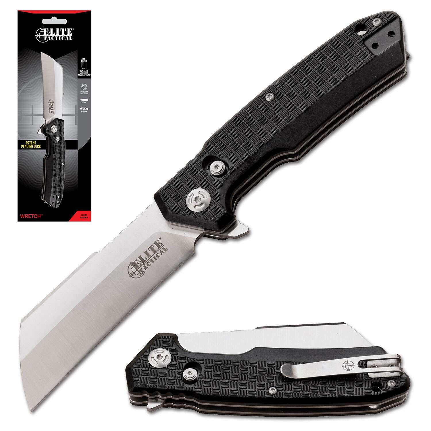 Elite Tactical - WRETCH - Folding Knife with D.L.M. - ET-FDR013