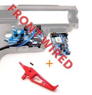 JeffTron LEVIATHAN V2 Optical (Front Wired) plus CNC EDGE Trigger - Red