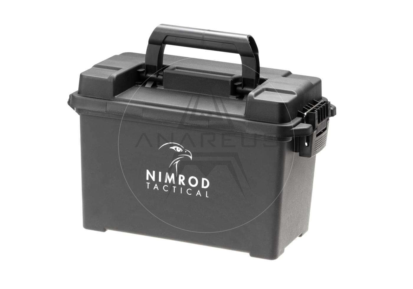 Nimrod Ammo Box 34 x 18 x 22 cm (Large) - Black